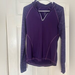Ideology Purple Long Sleeve Women's Top